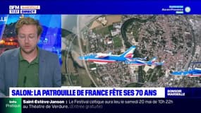 Salon-de-Provence: la patrouille de France fête ses 70 ans ce week-end