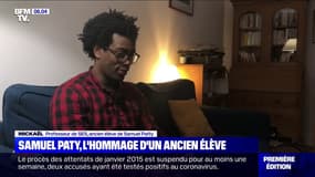 Samuel Paty: un de ses anciens élèves lui rend hommage