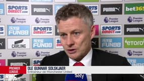 Newcastle-Man United : "Le vrai plus, c’est qu’on a réalisé une clean sheet", savoure Solskjaer