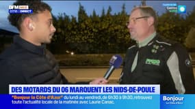 Alpes-Maritimes: des motards recensent les nids-de-poule