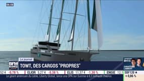 Towt, entreprise bretonne, a lancé la construction de 4 cargos à voile