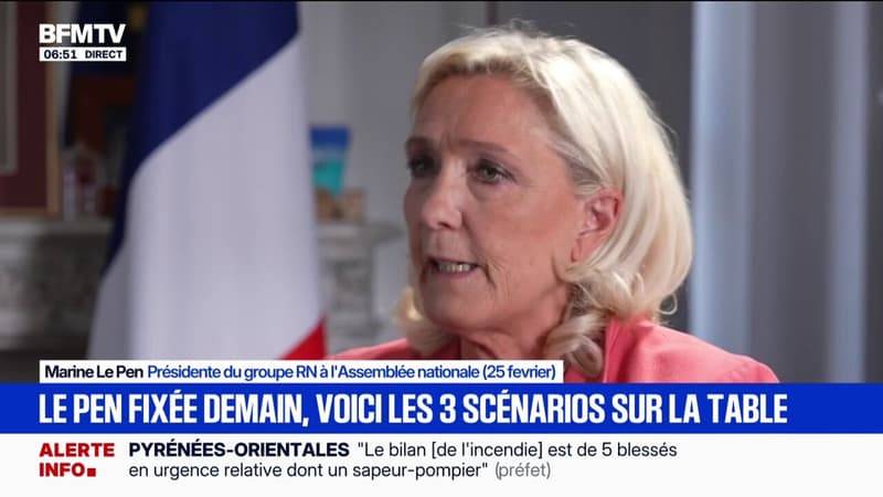 La candidature de Marine Le Pen à l'élection présidentielle suspendue à la décision de son procès en appel