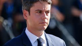 Le Premier ministre Gabriel Attal le 14 juillet 2024