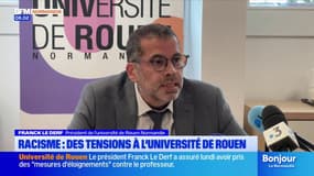 Fac de Rouen: un professeur accusé de racisme sanctionné après la tentative de suicide d'un étudiant