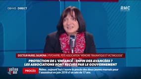 Inceste, crimes sexuels sur mineurs... : "Il faut qu'il y ait un constat de l'échec total des institutions pour prévenir ces violences, protéger les victimes et punir les auteurs" estime la présidente de l'association Mémoire traumatique Muriel Salmona