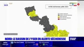 Nord: le bassin de l'Yser en alerte sécheresse