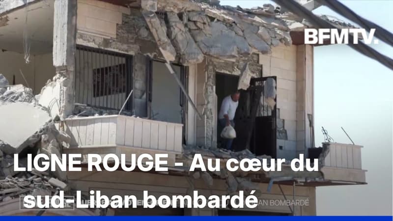 LIGNE ROUGE - Guerre au Moyen-Orient: au cœur du sud-Liban bombardé