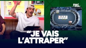 "Je vais l'attraper", Hatik en fusion lors du RMC Poker Challenge