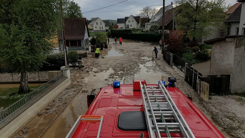 Un violent orage a touché une partie du Sundgau dans le Haut-Rhin vendredi, entraînant de nombreuses coulées de boue.