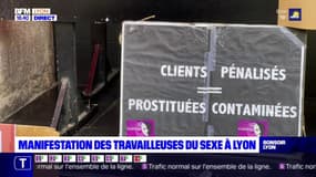 Manifestations des travailleurs du sexe à Lyon