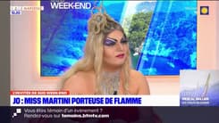 "C'est ce qui arrive régulièrement": la réaction de la drag queen Miss Martini après les critiques subies par Minima Gesté, qui portera la flamme olympique à Paris