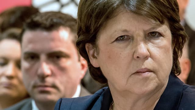 La maire de Lille Martine Aubry