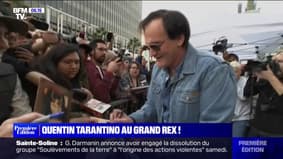 Quentin Tarantino en conférence au Grand Rex ce mercredi