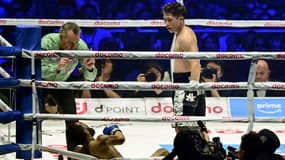 Naoya Inoue face à Luis Nery à Tokyo, le 6 mai 2024.