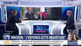 Emmanuel Macron: "J'entends cette inquiétude"