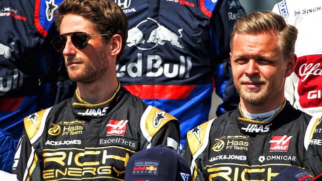 Grosjean et Magnussen