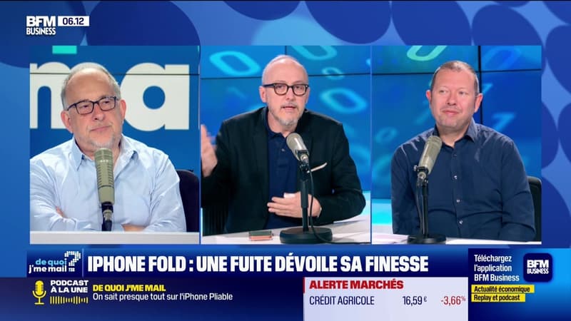De Quoi J'me Mail : iPhone Fold, une fuite dévoile sa finesse (1/2) - 03/05