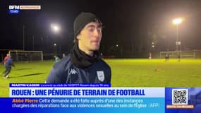 Rouen: une pénurie de terrain de football