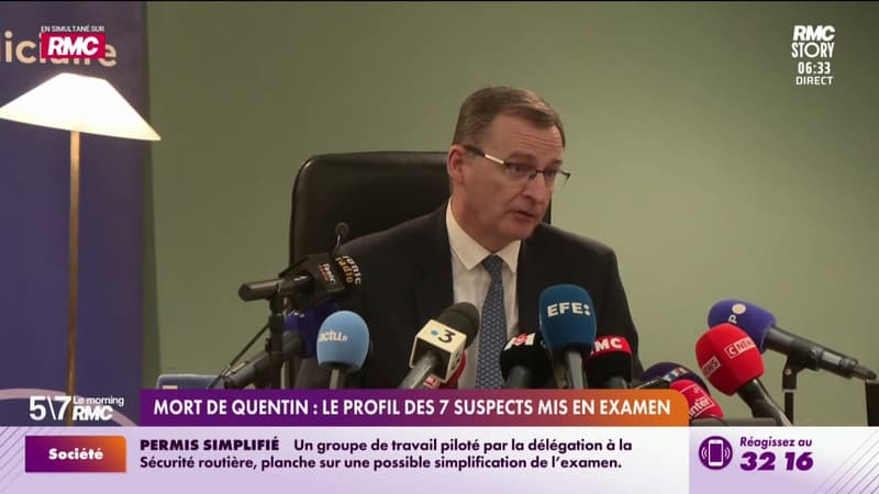 Mort de Quentin Deranque : sept suspects en détention, les profils détaillés par le procureur