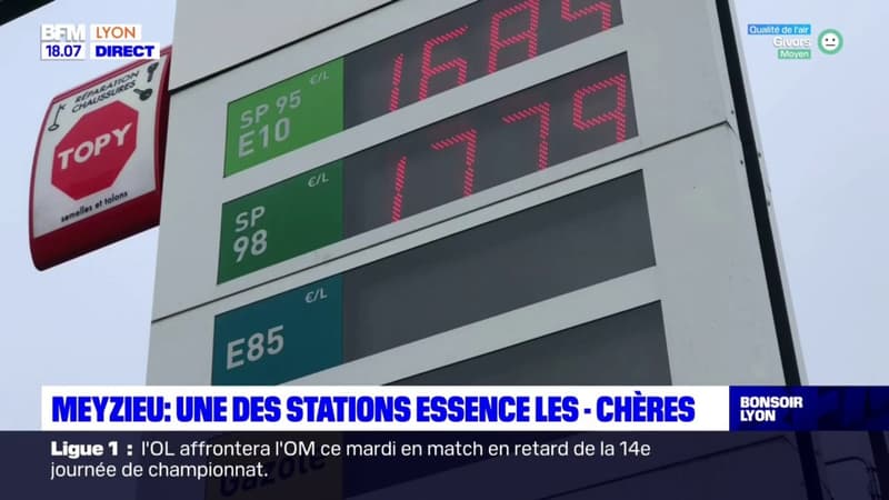 Meyzieu : une des stations essence les moins chères