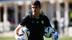 Noah RAVEYRE lors d'un match amical de Saint-Etienne le 15/07/2022