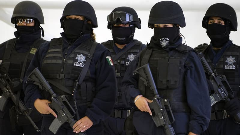 Des femmes membres de la police fédérale mexicaine, en juin 2010. (photo d'illustration)