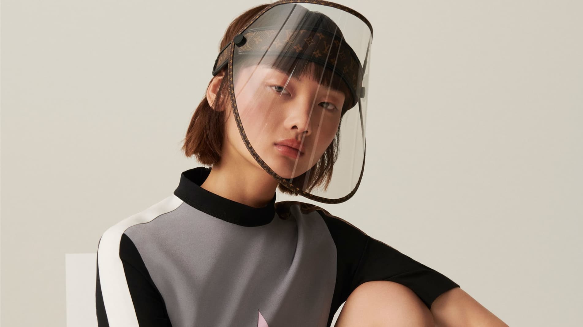 La visière de protection de Louis Vuitton