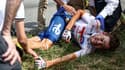 Steff Cras est tombé lors de la 8e étape du Tour de France, le 8 juillet 2023.