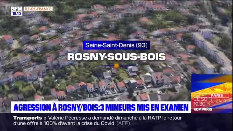 Agression d'un adolescent à Rosny-sous-Bois: trois mineurs mis en examen après 