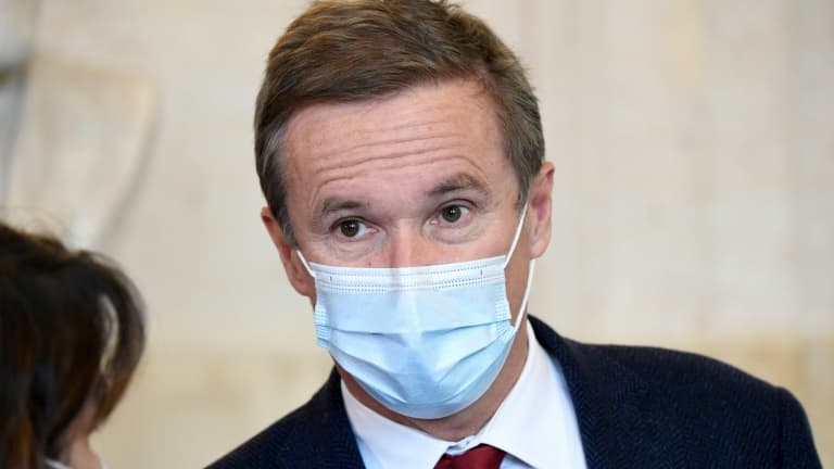 Nicolas Dupont-Aignan le 26 janvier 2021 à Paris