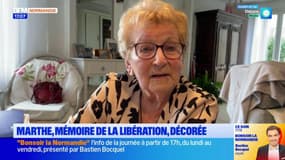 Normandie: Marthe Rigault, mémoire de la Libération, décorée