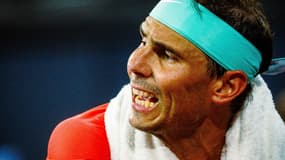 Rafael Nadal à Brisbane le 4 janvier 2024