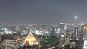 Bangkok, vue de nuit