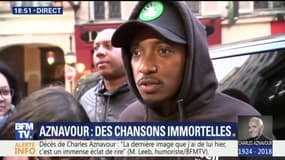 "Qu'on continue à honorer les mots", encourage Soprano pour rendre hommage à Charles Aznavour