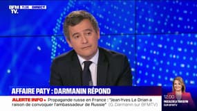 Affaire Samuel Paty: Gérald Darmanin "ne croit pas" qu'il y a eu des failles de l'État