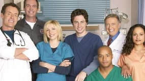 L'équipe de la série "Scrubs".