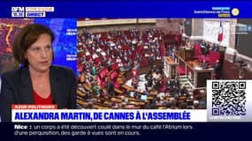 Assemblée: la députée (LR) Alexandra Martin "très heureuse" de voir Eric Ciotti garder la questure