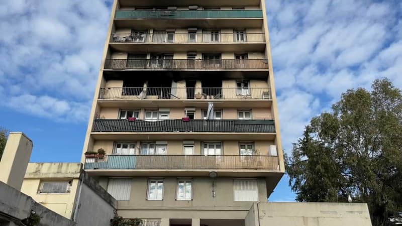 Incendie mortel à Nice Nord: une semaine après, 40 personnes attendent d'être relogées
