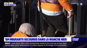 184 migrants secourus dans la Manche au large du Pas-de-Calais