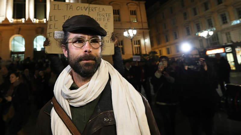 Cédric Herrou, l'agriculteur poursuivi à Nice pour avoir aidé des migrants