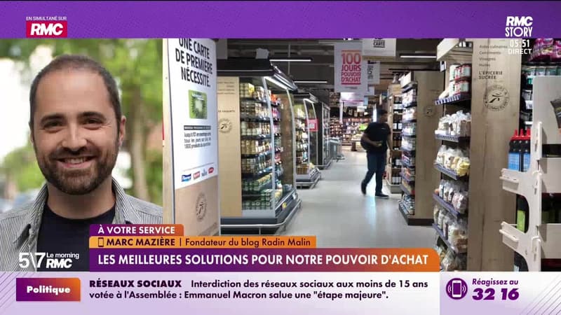 Marc Mazière à votre service : Les meilleures solutions pour notre pouvoir d'achat - 27/01