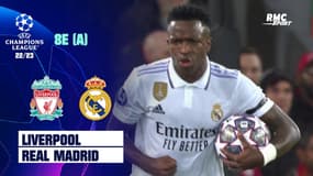 Liverpool-Real Madrid : Vinicius Junior relance les Madrilènes (2-1)