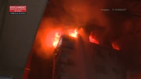 L'incendie s'est déclaré au 17bis de la rue Erlanger, le 5 février 20149 dans le XVIe arrondissement de Paris.