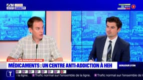 Lyon: Le pharmacien au Centre de ressource lyonnais des addictions médicamenteuses (CERLAM), Mathieu Chappuy, revient sur les raisons de l'ouverture d'un centre anti-addiction