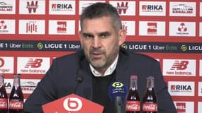 Losc 0-0 OL : Pour Gourvennec, Lille aurait dû bénéficier d'un penalty