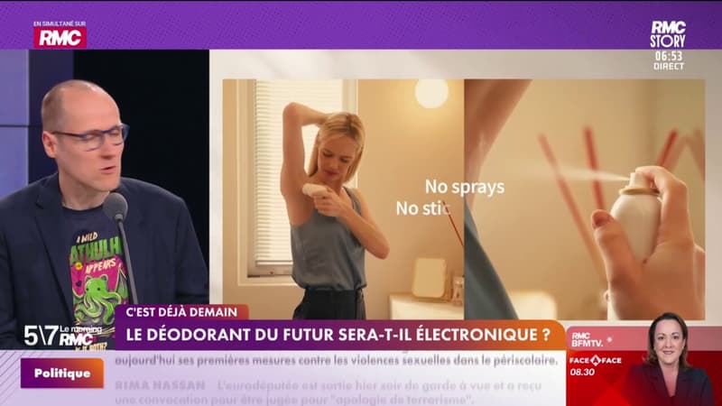 C'est déjà demain - Le déodorant du futur sera-t-il électronique ?