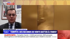 Tempête Ciaran: le préfet de la Manche invite les habitants à "rester chez eux"
