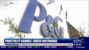 Procter & Gamble : grève historique
