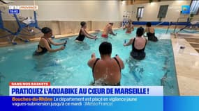 Dans Nos Baskets : de l'aquabike au cœur de Marseille !