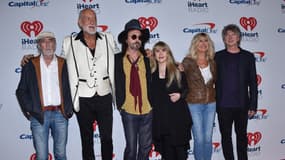 Les membres du groupe Fleetwood Mac à Las Vegas, le 21 septembre 2018.